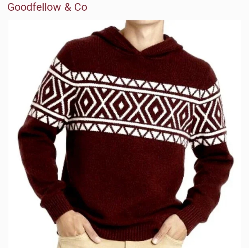 Goodfellow and Co Men's Hooded Pullover